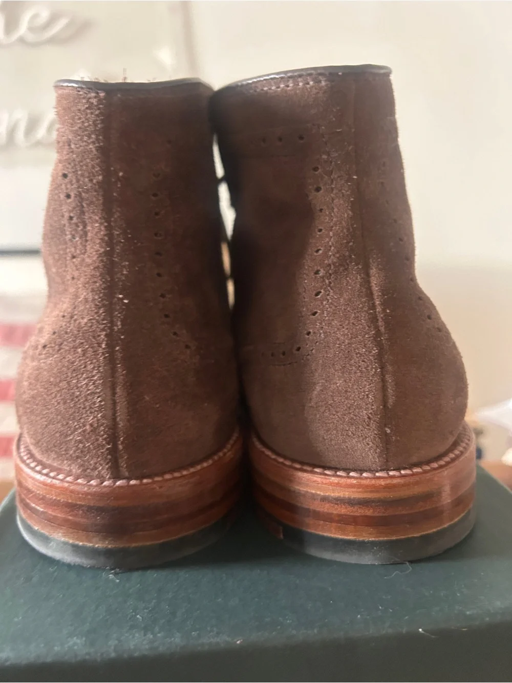 Alden classic suede